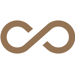 Infinity icon representing mindful living and culture